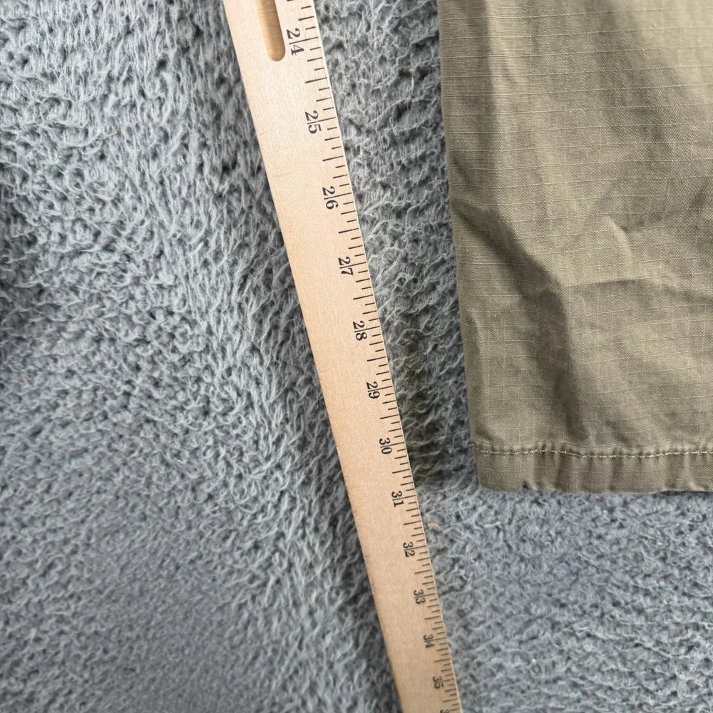 Wrangler Pant Men's 40x30 Brown Cotton‎ Cargo Ripstop Straight Workwear Utility